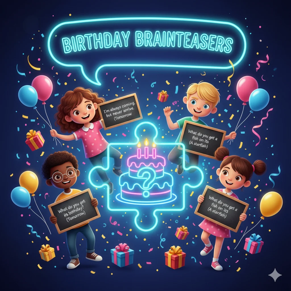 Creative Ways to Say "Riddles About Birthdays"