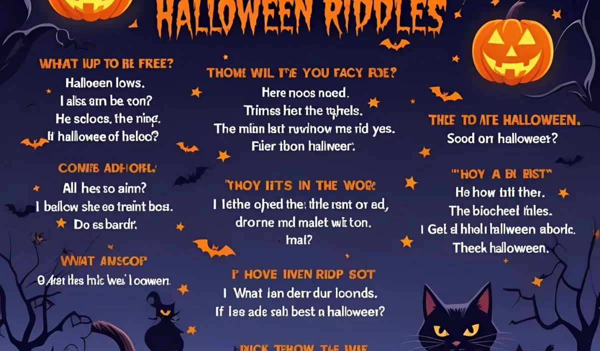 Free Printable Halloween Riddles