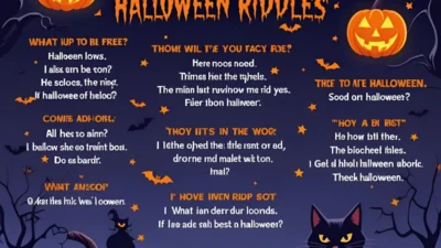 Free Printable Halloween Riddles