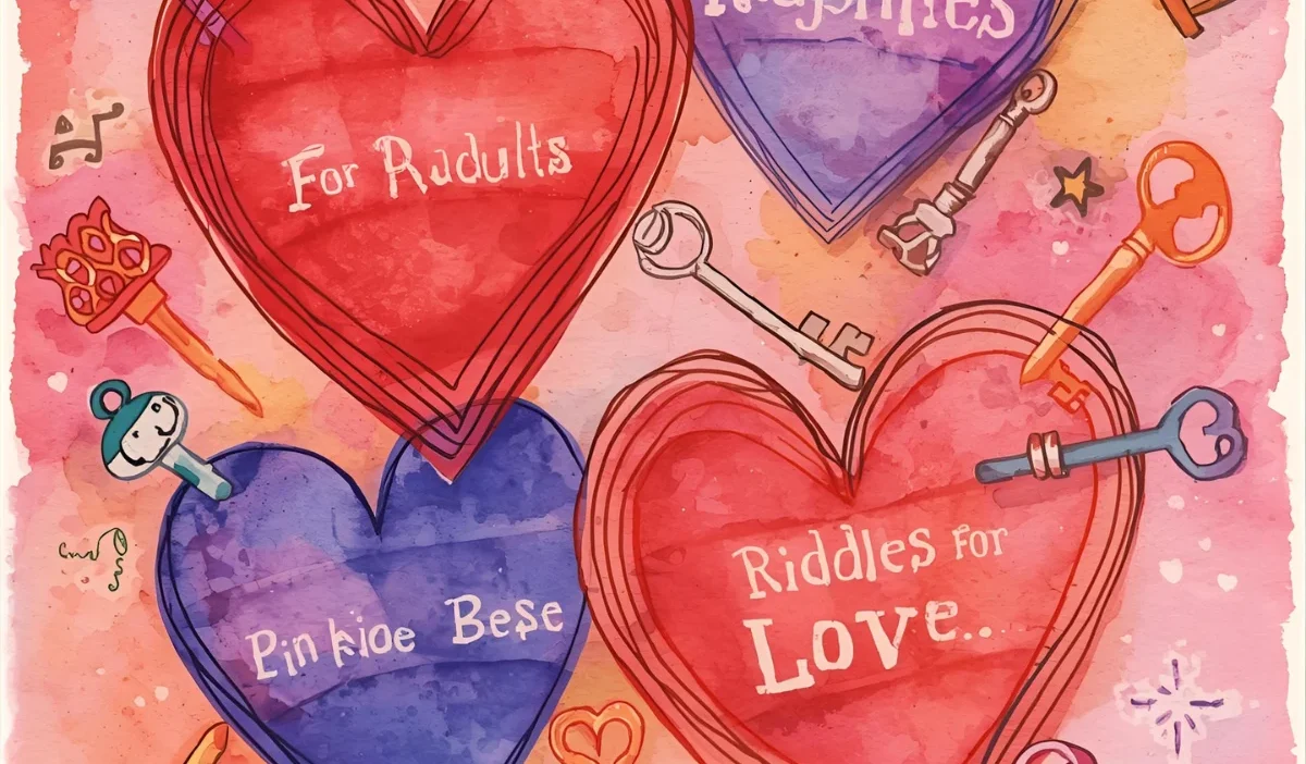 Riddles for Love for Adults