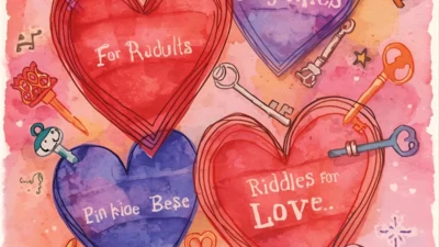 Riddles for Love for Adults