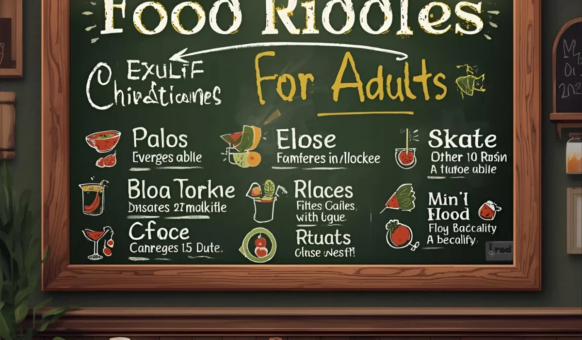 Food Riddles for Adults