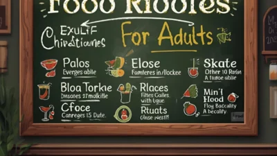 Food Riddles for Adults