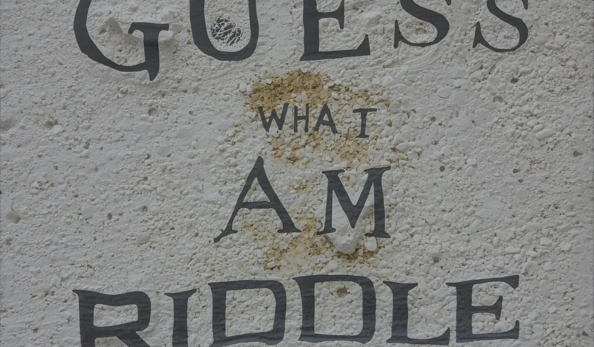 Guess What I Am Riddles