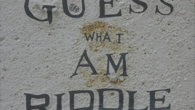 Guess What I Am Riddles