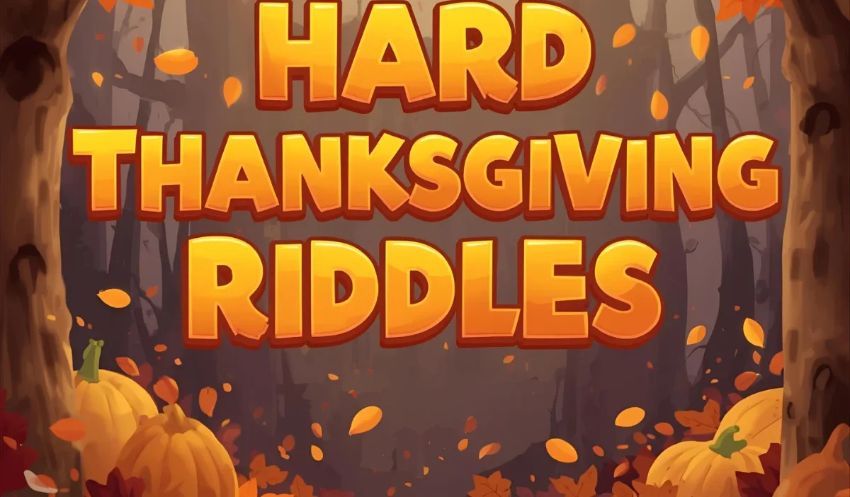 Hard Thanksgiving Riddles