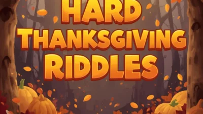 Hard Thanksgiving Riddles
