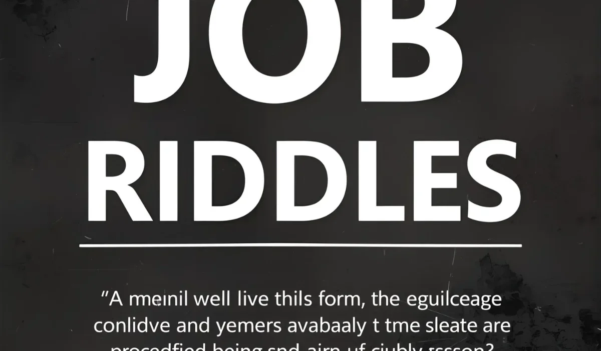 Job Riddles