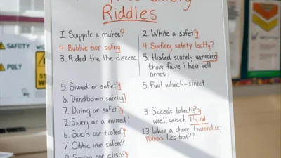 Workplace Safety Riddles