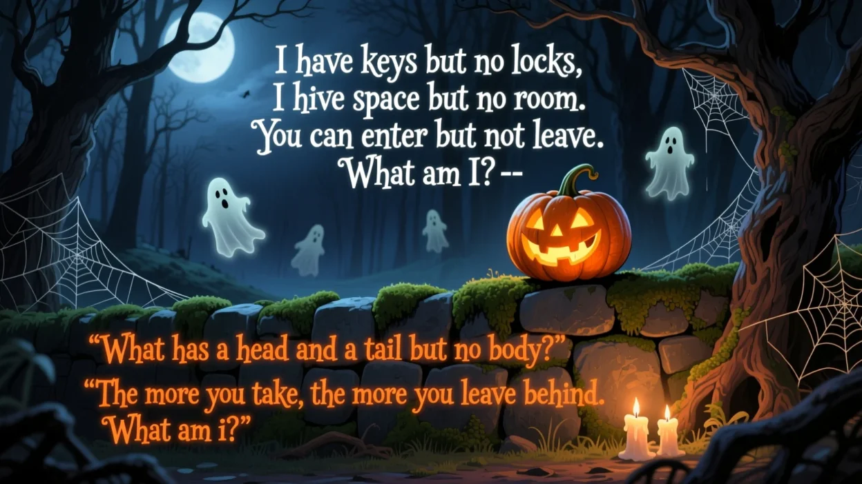 short halloween riddles