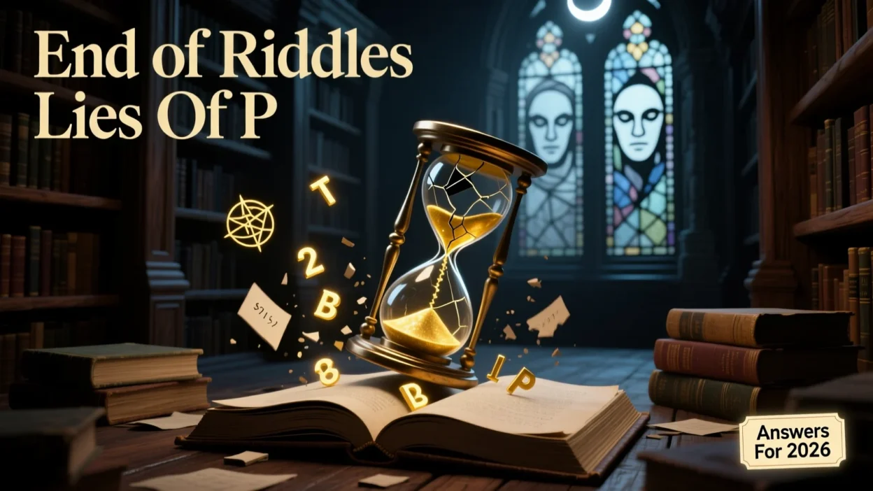end of riddles lies of p