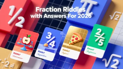 fraction riddles with answers