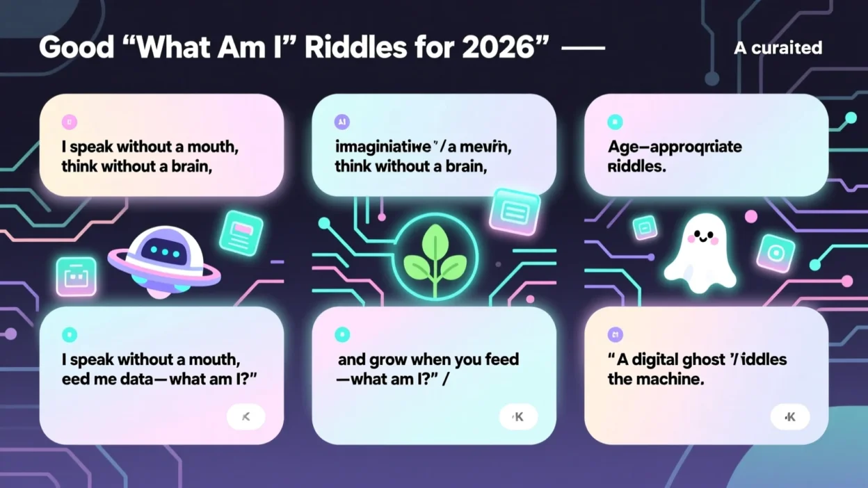 good what am i riddles