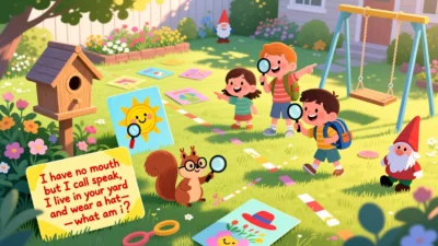 kids scavenger hunt riddles