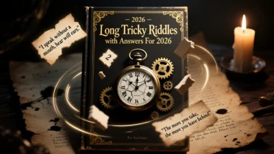 long tricky riddles with answers