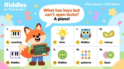 math riddles for third graders