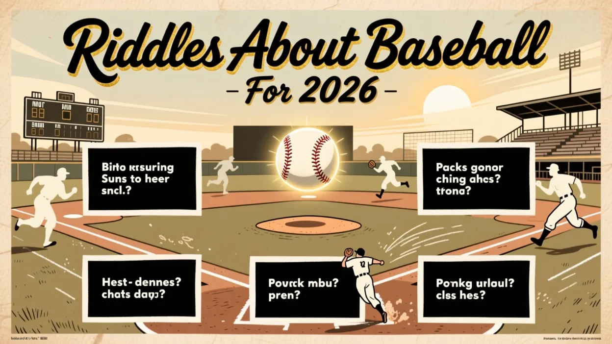 riddles about baseball
