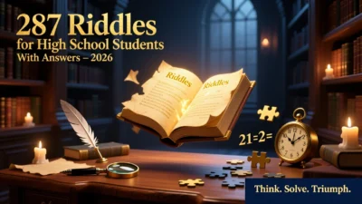 riddles for high school students